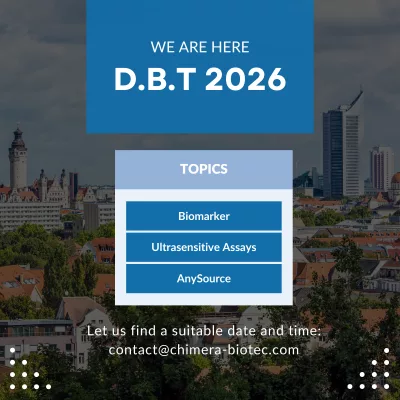 Leipzig DBT 2026 Biomarker Anysource ultrasensitive Assasy